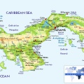 fiziki harita Panama.jpg