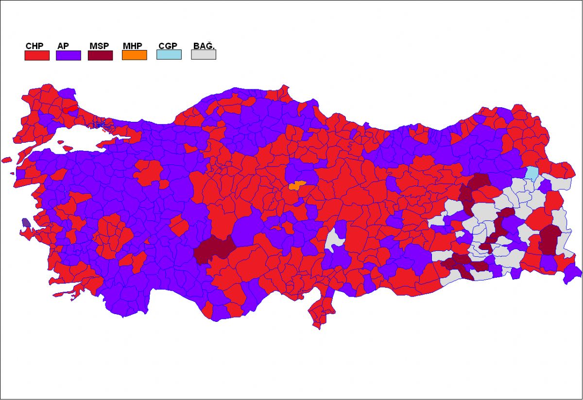 1977 Türkiye Cumhuriyeti Milletvekili Genel Seçimleri Türkçe Bilgi